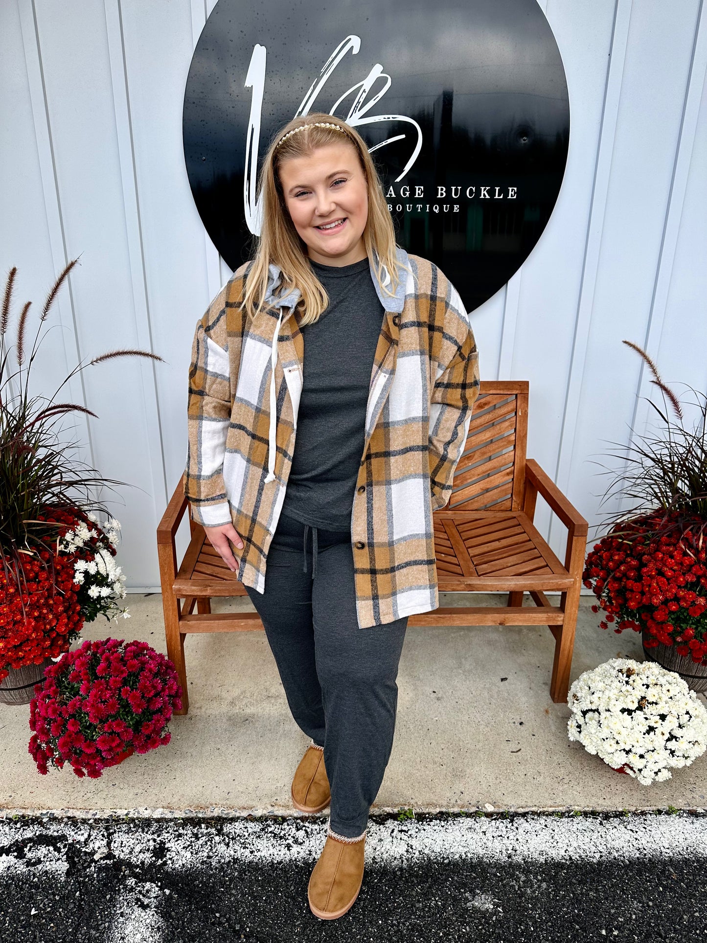 Walks In The Woods Plaid Jacket