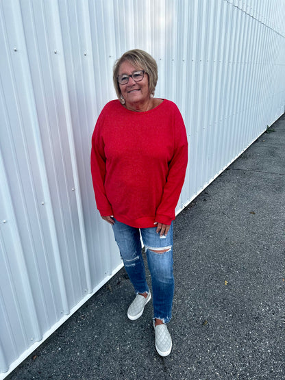 Making Memories Waffle pullover