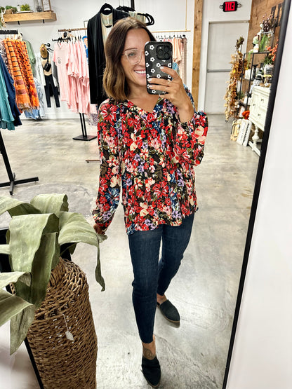 Blooming Flowers Blouse