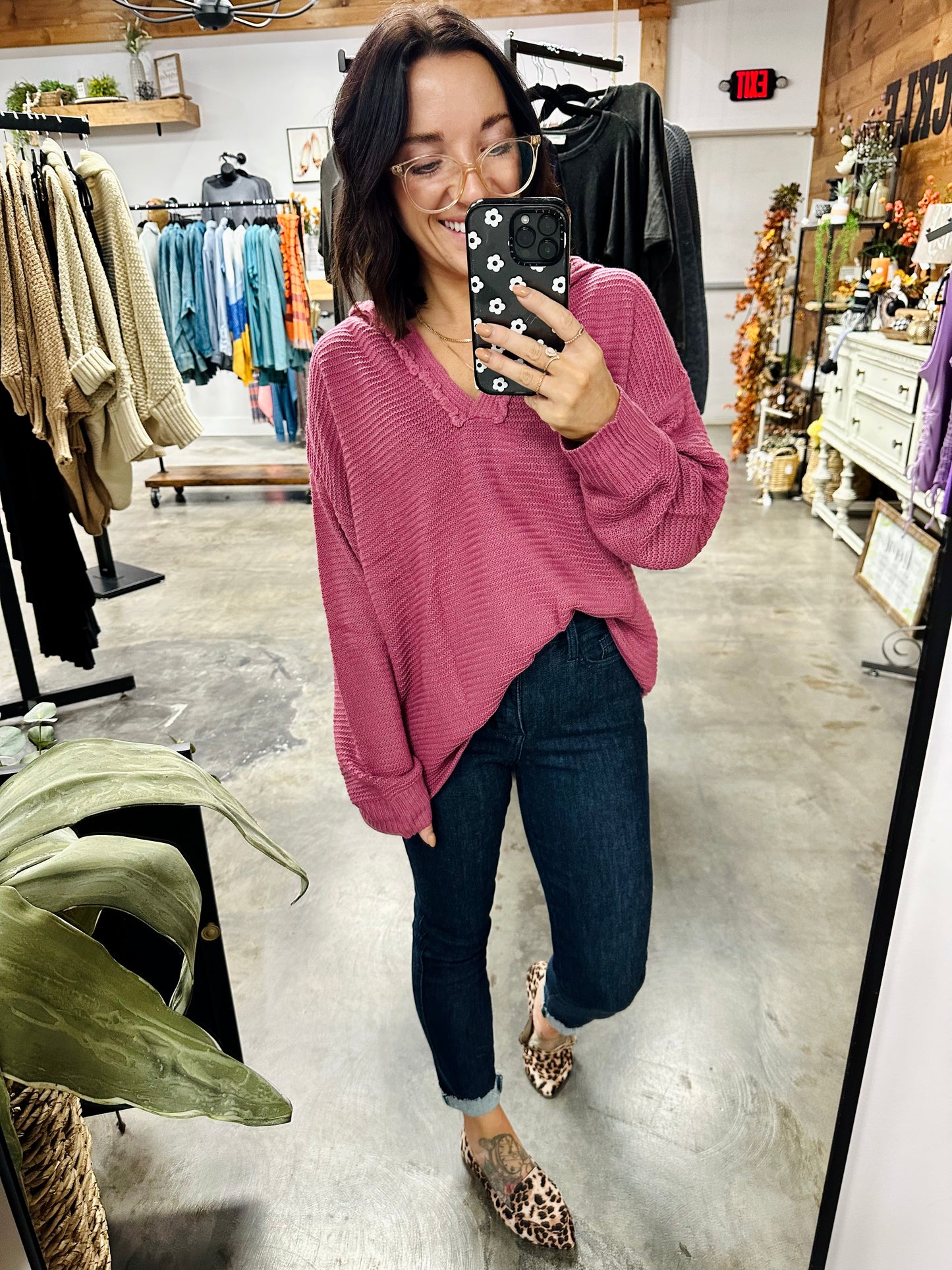 Don't Look Back Sweater