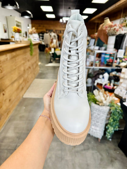 Louise Platform Combat Boots