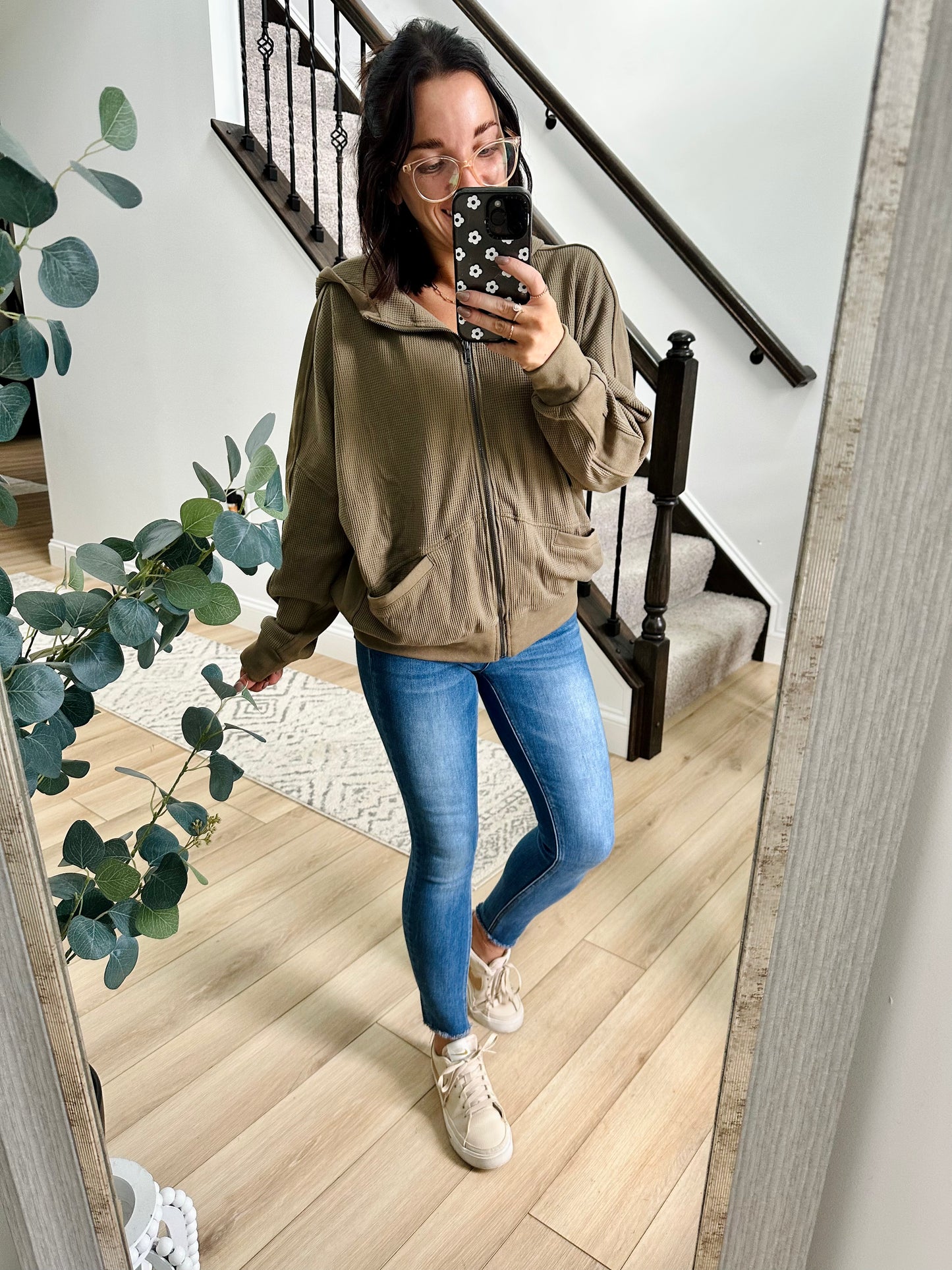 No Trace Waffle Jacket