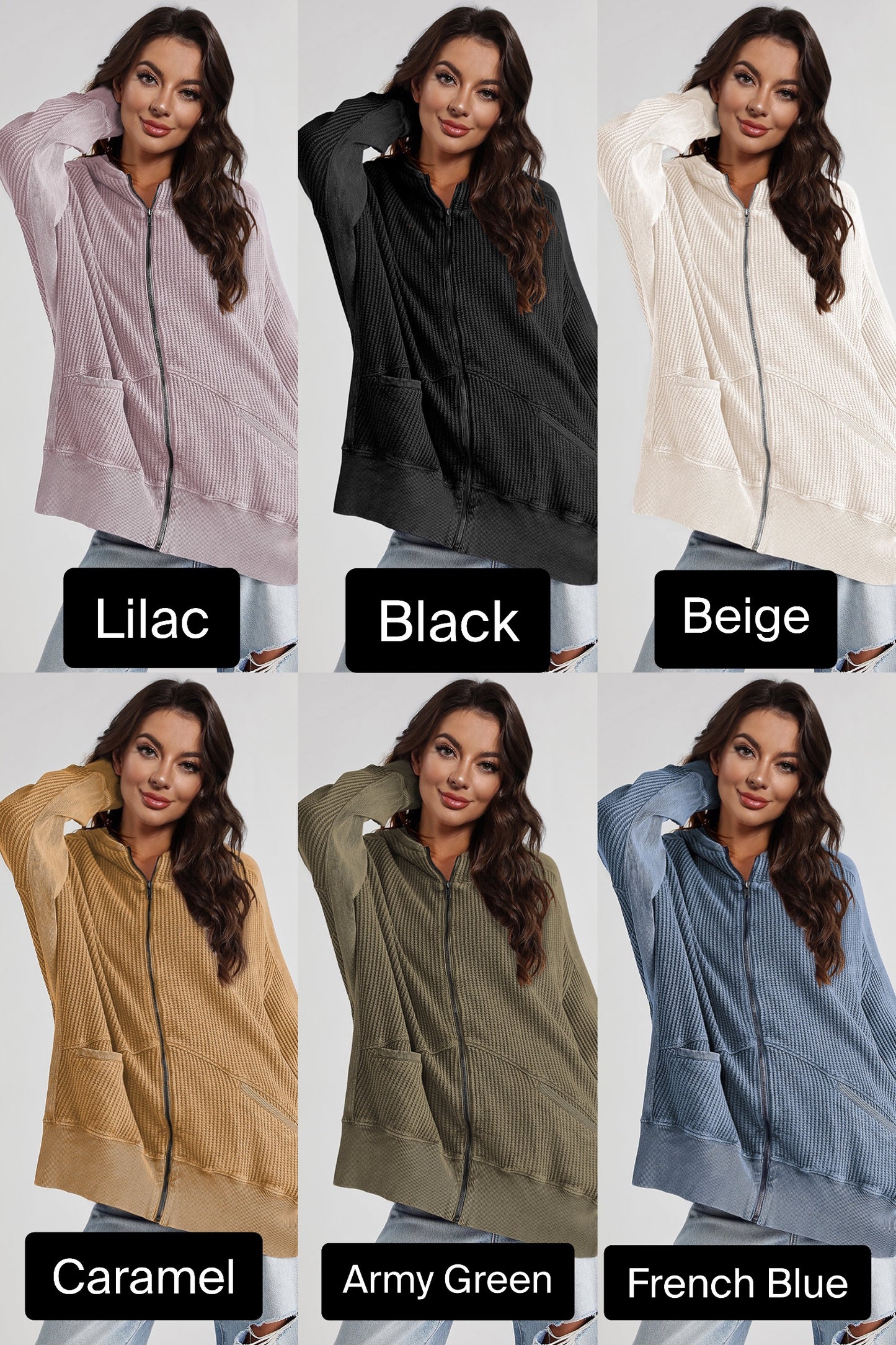 No Trace Waffle Jacket