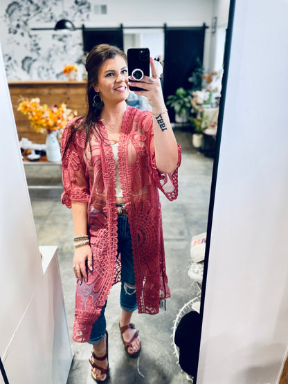 Thinking About Us Kimono