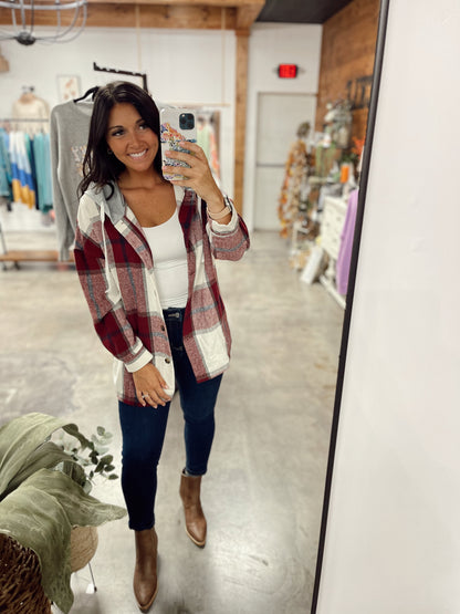 Walks In The Woods Plaid Jacket