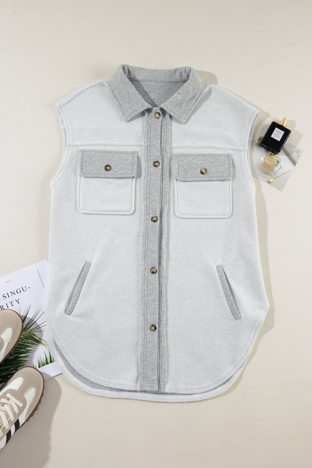 All Day Collared Vest