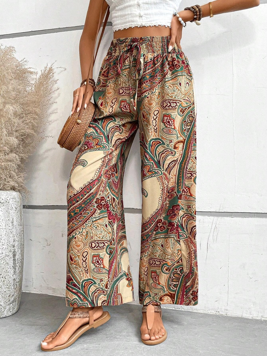 Paisley Pretty Leg Pants