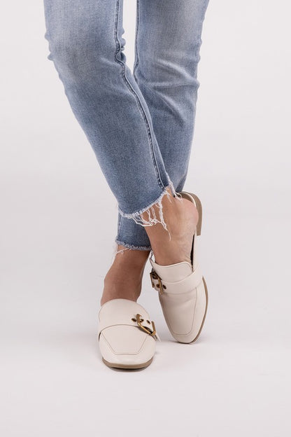 Buckle Babe Mules