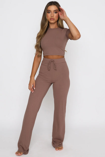 Staying Home Top and Pants Set
