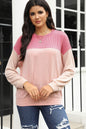 Pushing The Limit Color Block Long Sleeve