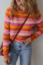 Sami Striped Long Sleeve Sweater