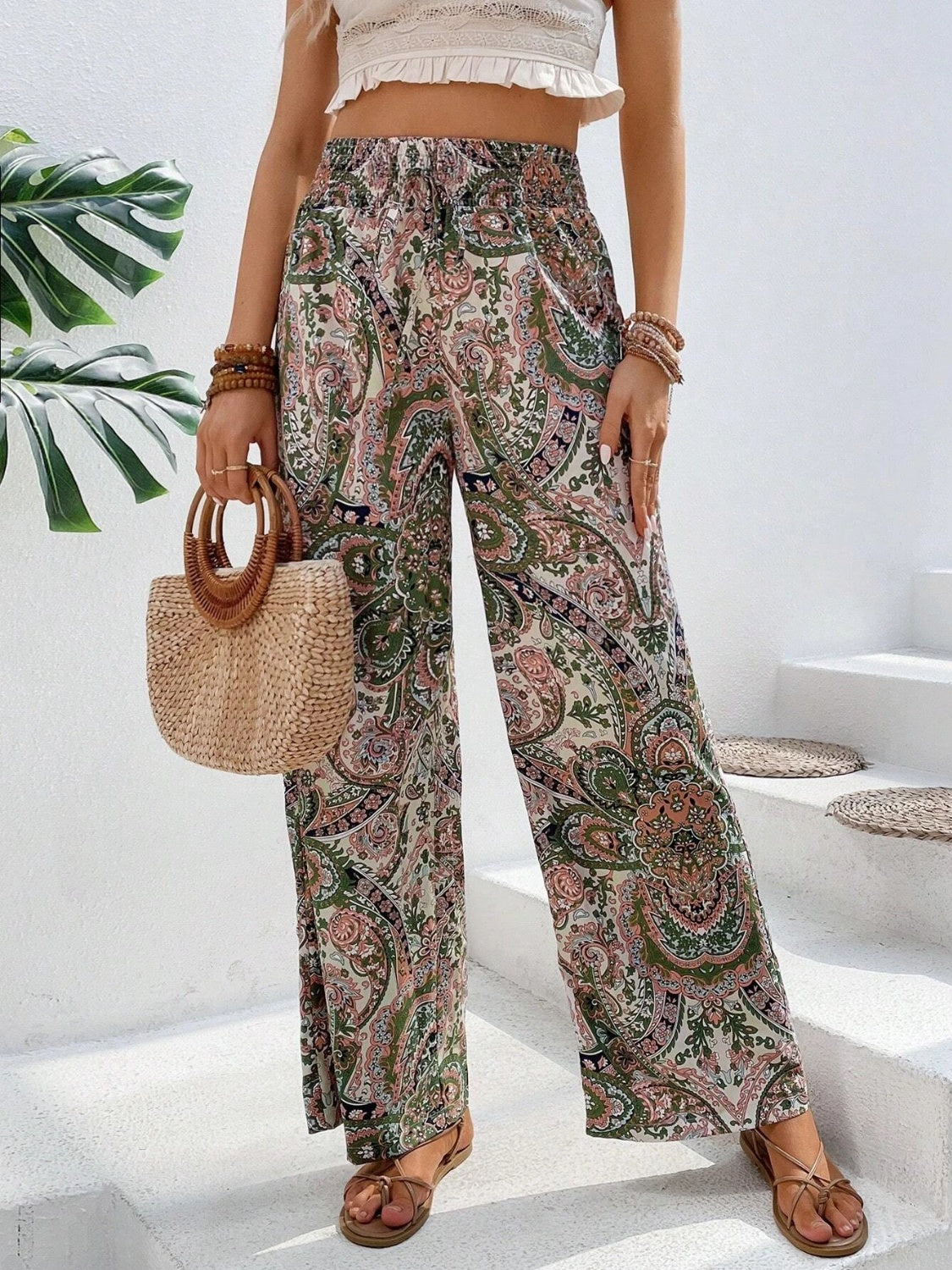 Paisley Pretty Leg Pants