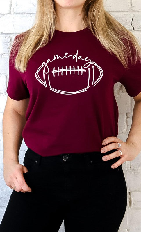 Football Game Day Graphic Tee *Ships 1-3 Days*