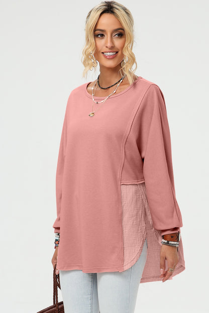 All In Theory Oversized Top