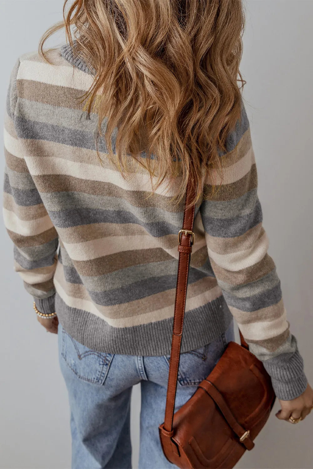 Sami Striped Long Sleeve Sweater