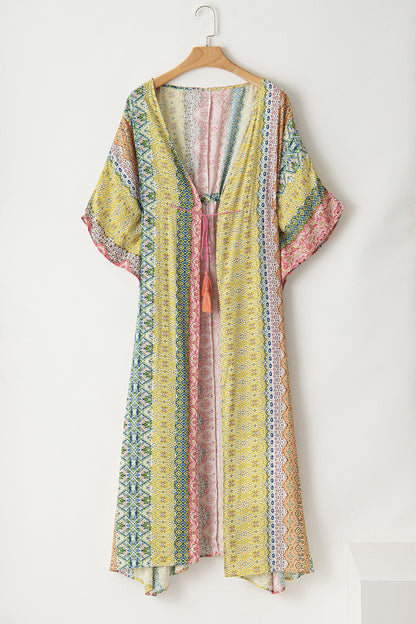 Paisley Free flow kimono