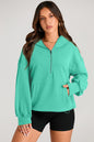 Hannah Half Zip Up Hoodie