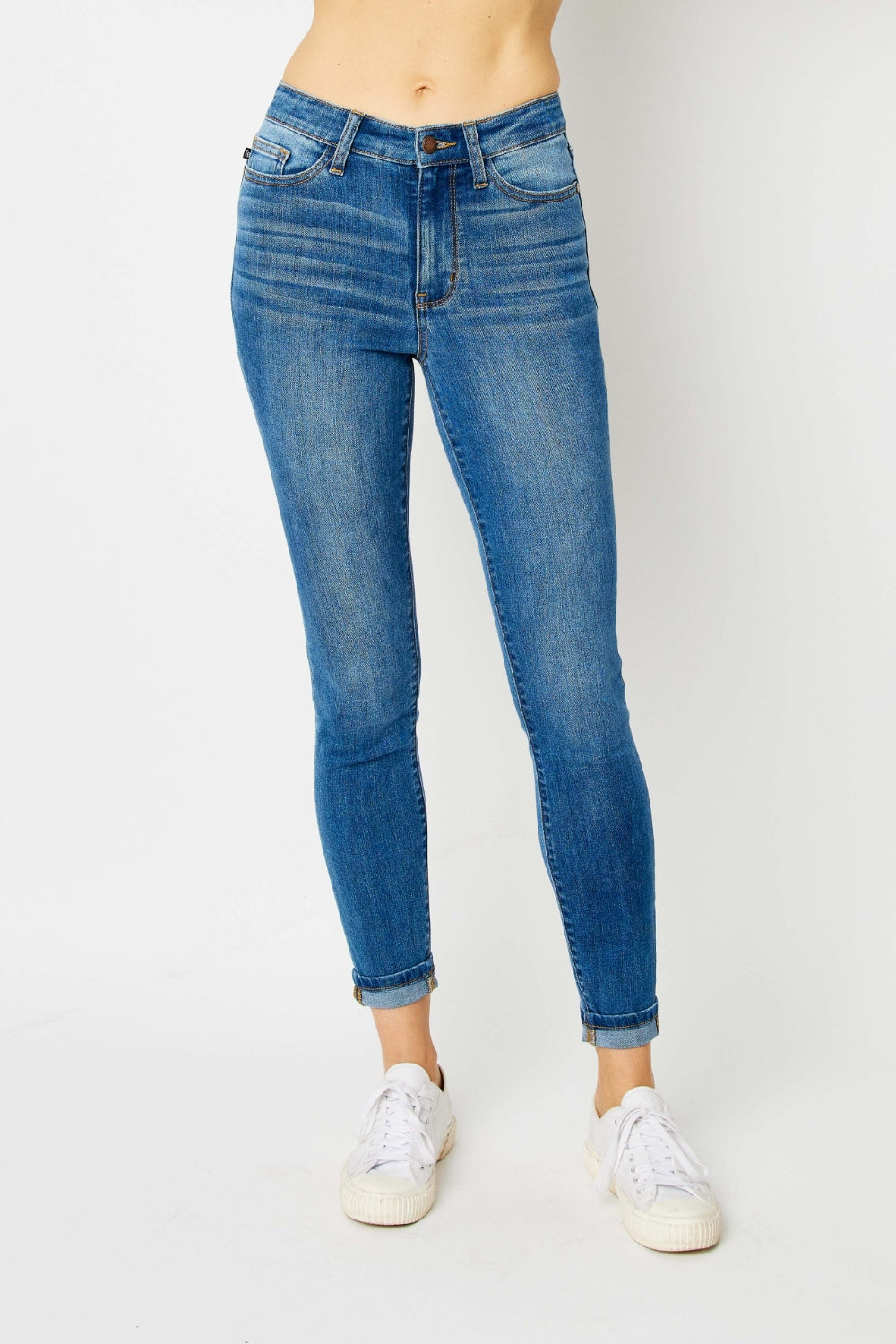 Judy Blue Back to Basic Tummy Control Skinny Jeans Style 82449