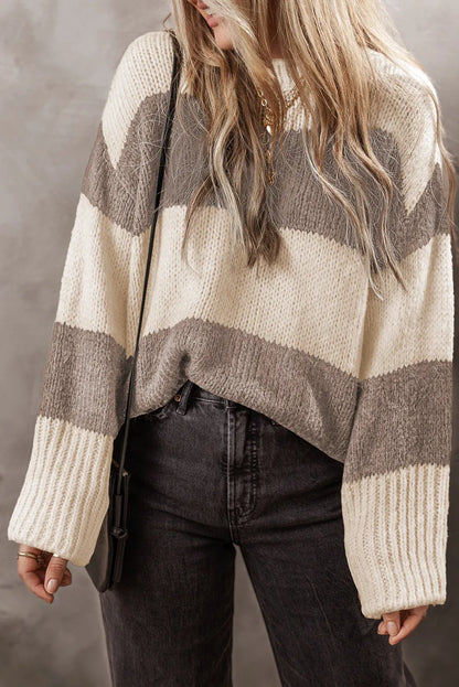 Charmingly Yours Color Block Sweater
