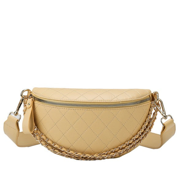 Kyndall Chain Style Sling Crossbody Bag Purse