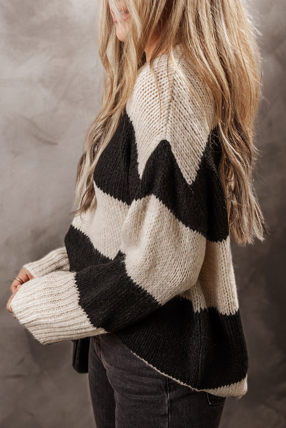 Charmingly Yours Color Block Sweater