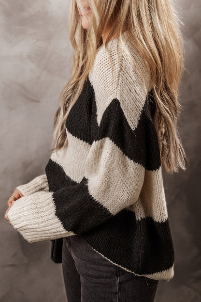 Charmingly Yours Color Block Sweater