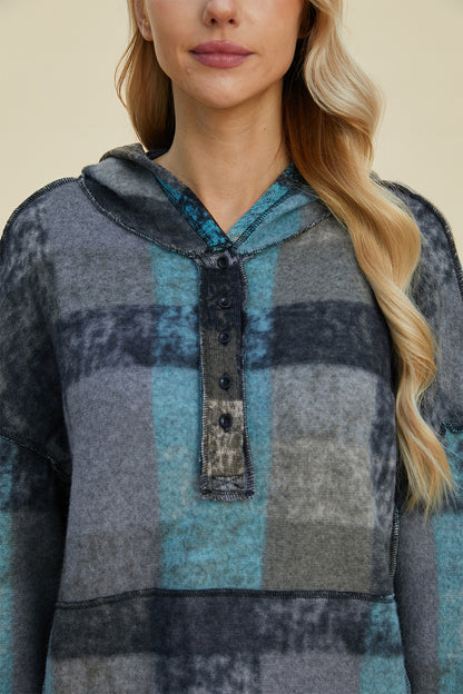 Davie Plaid Hoodie