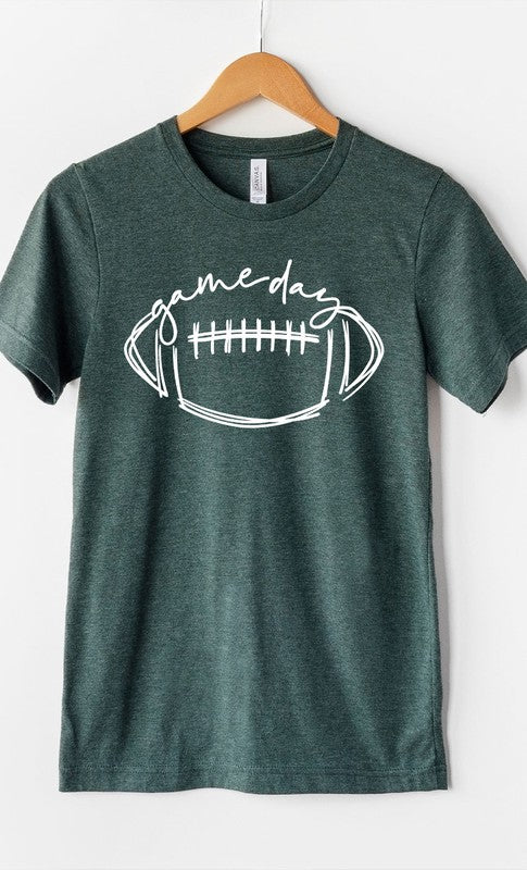 Football Game Day Graphic Tee *Ships 1-3 Days*