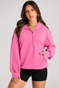 Hannah Half Zip Up Hoodie