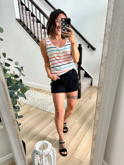 Summer Sweetheart Striped Top