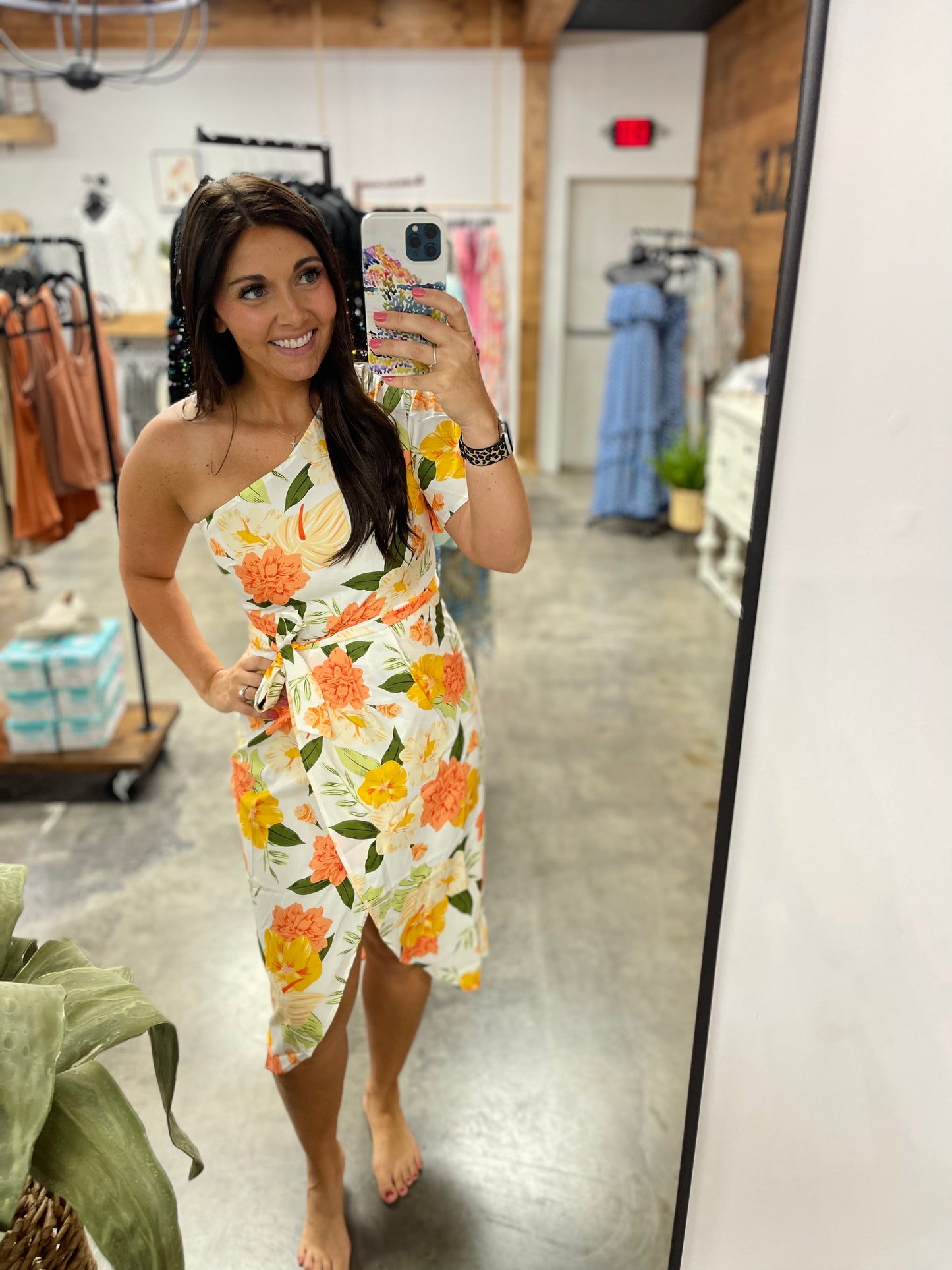 Half Of My Heart Floral Dress