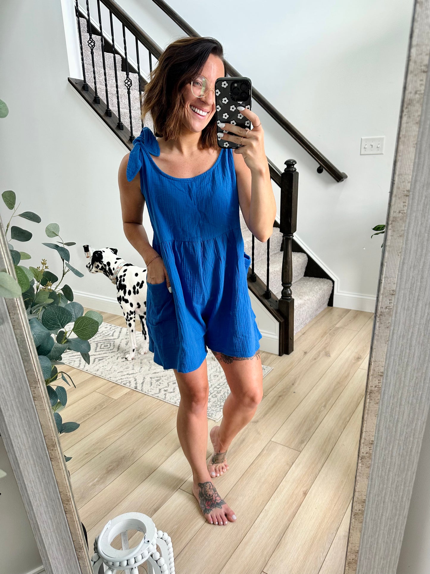 Tie My Heart In Knots Romper