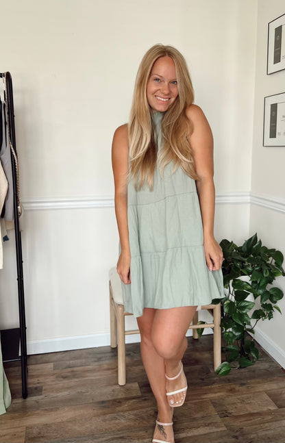 Easy Days Tiered Dress