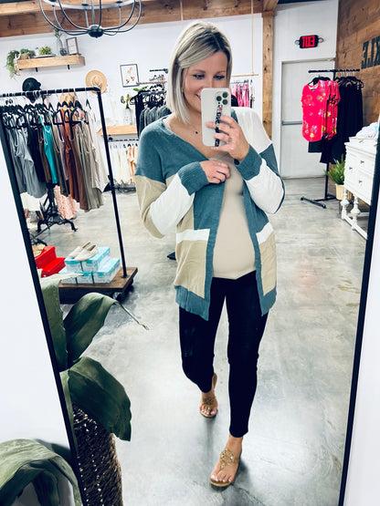 Let's Get Coffee Cardi