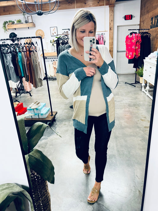 Let's Get Coffee Cardi