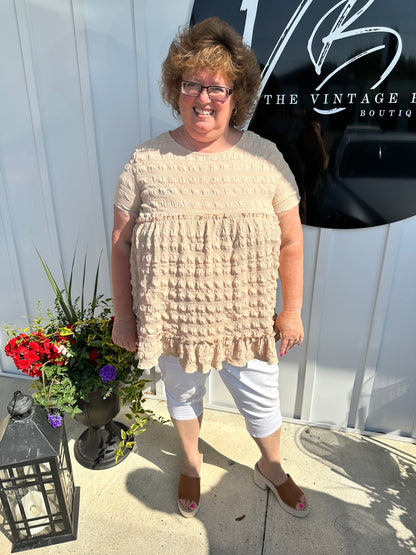 Feel The Frill Blouse *Plus Size*