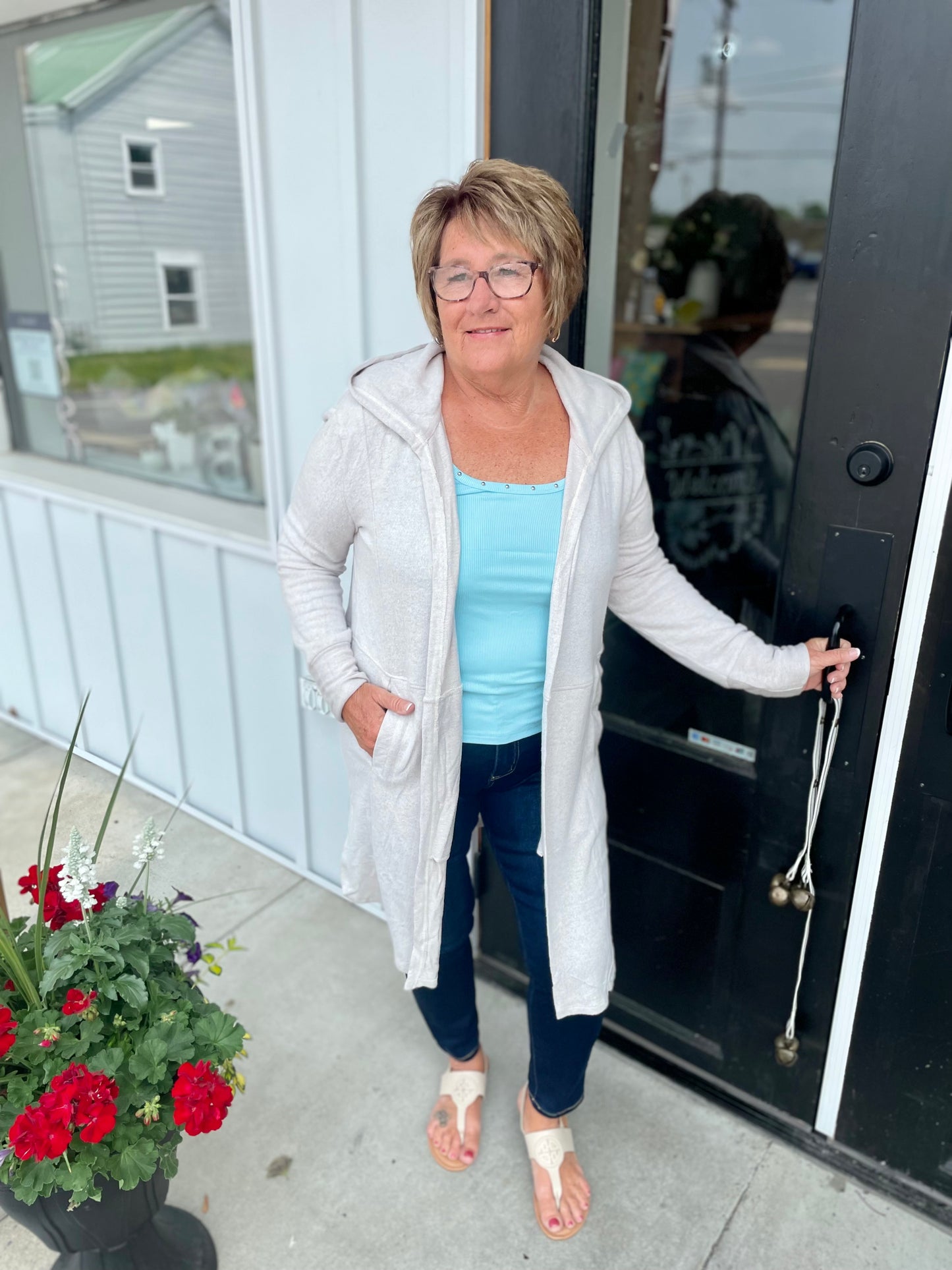 Pushing Onward Studded Tank