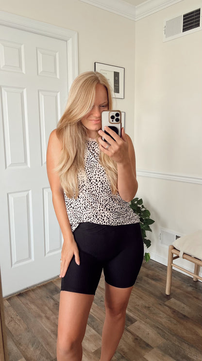 Let's Go Biker Shorts