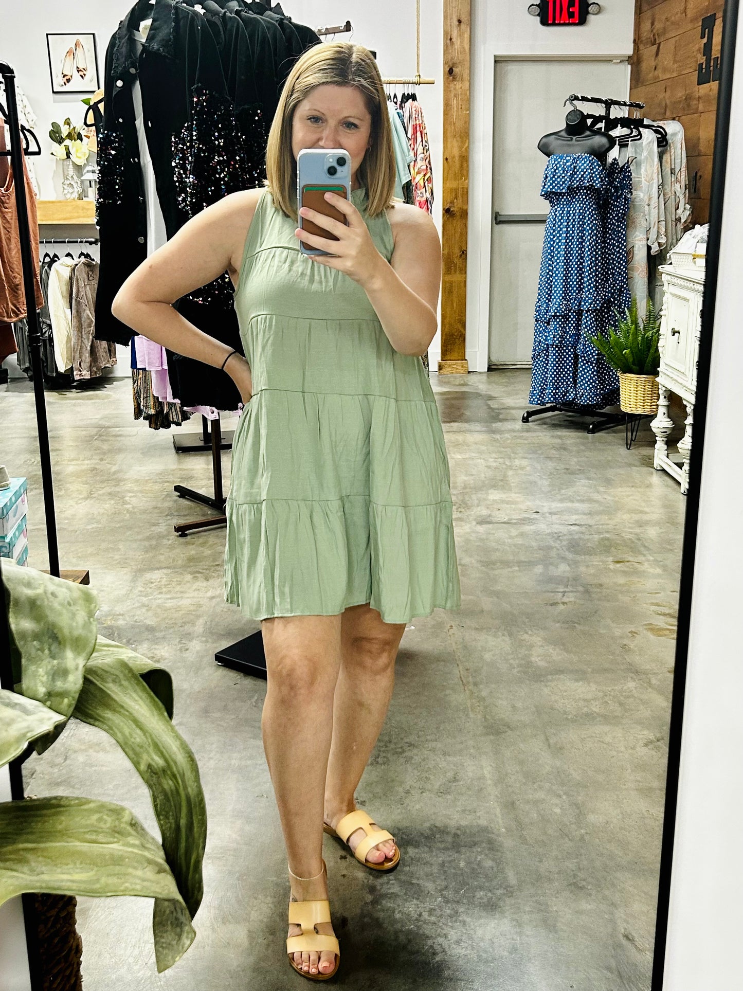 Easy Days Tiered Dress