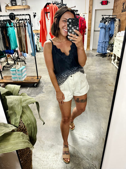 Out On The Town Denim Shorts