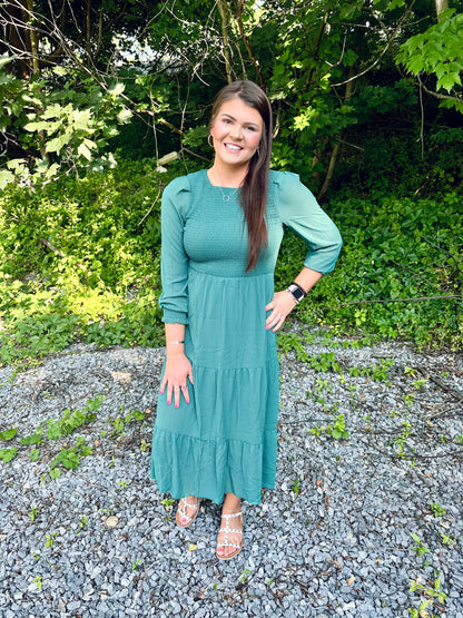 Take Me On A Date Midi Dress