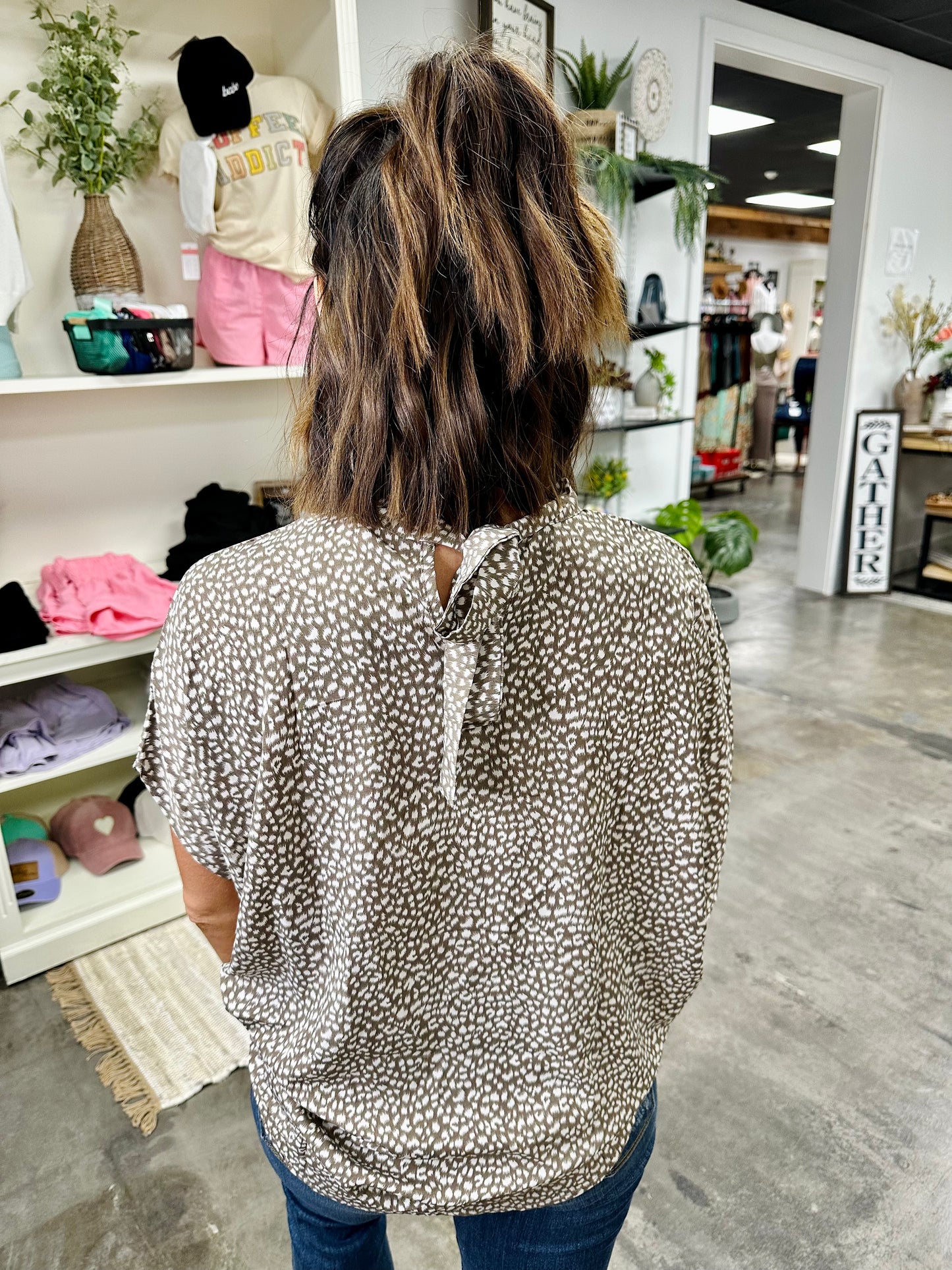 Day In The Life Leopard Blouse