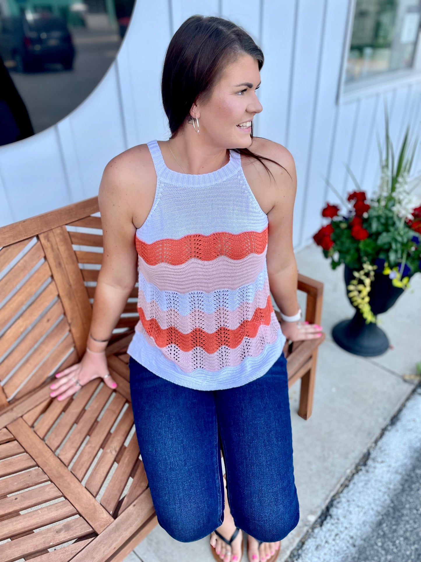 Colors of the Sunset Top