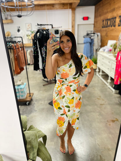 Half Of My Heart Floral Dress