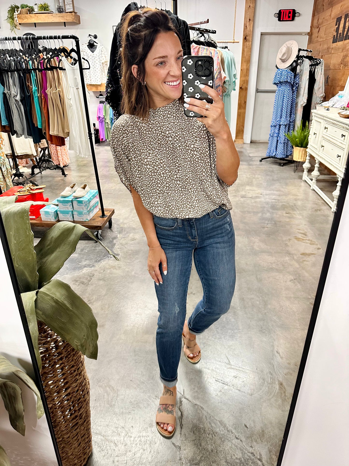 Day In The Life Leopard Blouse