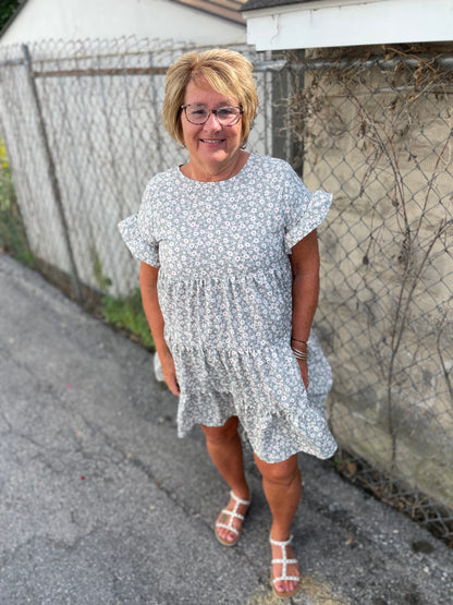 Leopard Tiered Dress