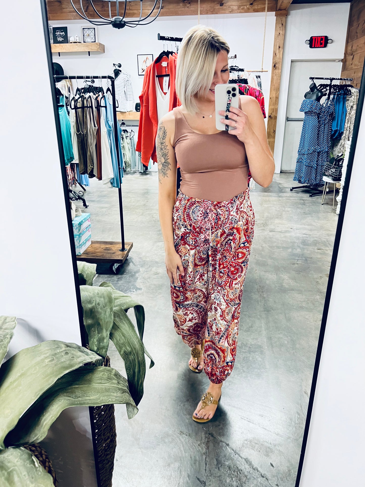 Lovely Paisley Pants