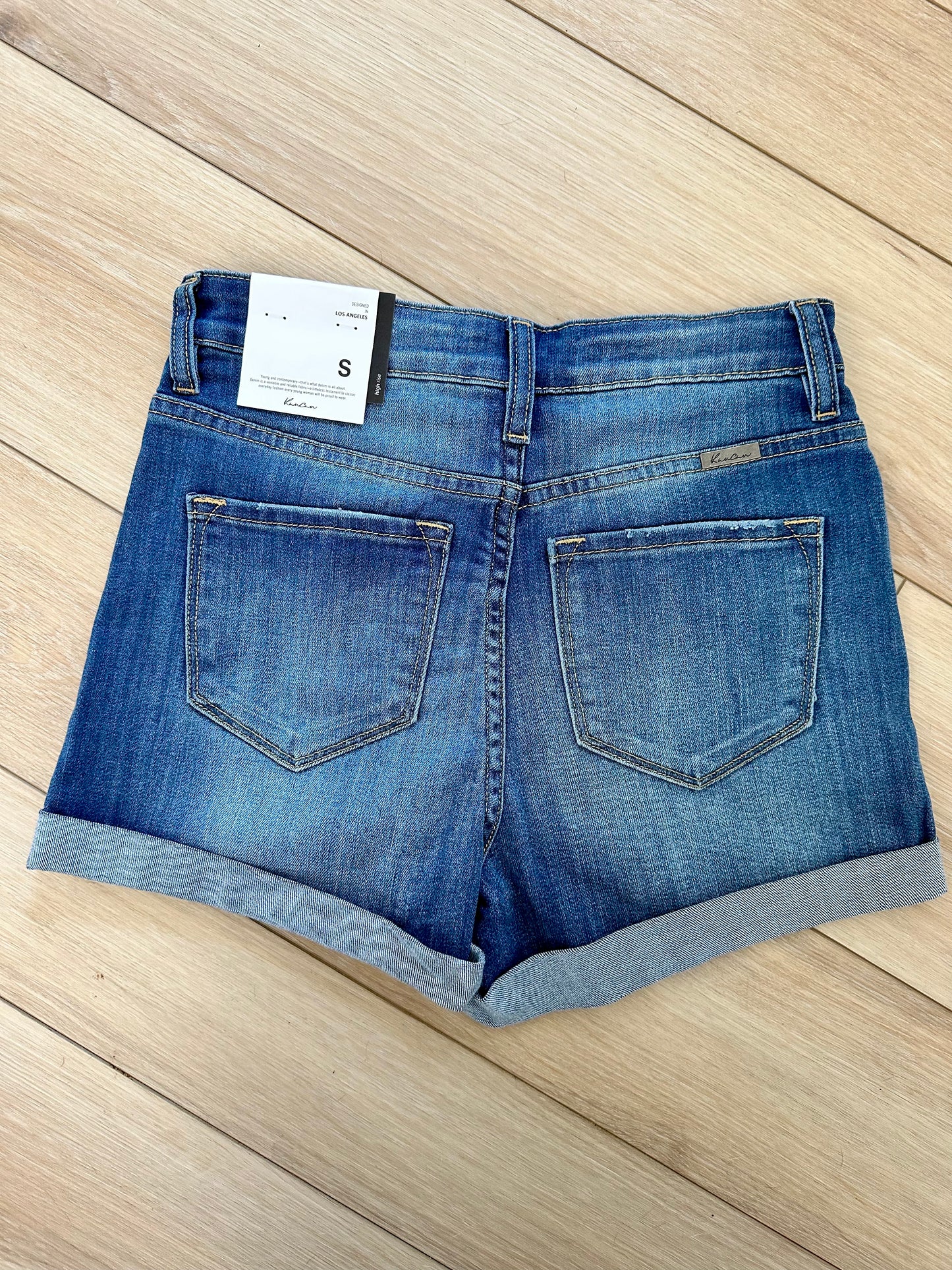 Kancan Stone Wash Shorts