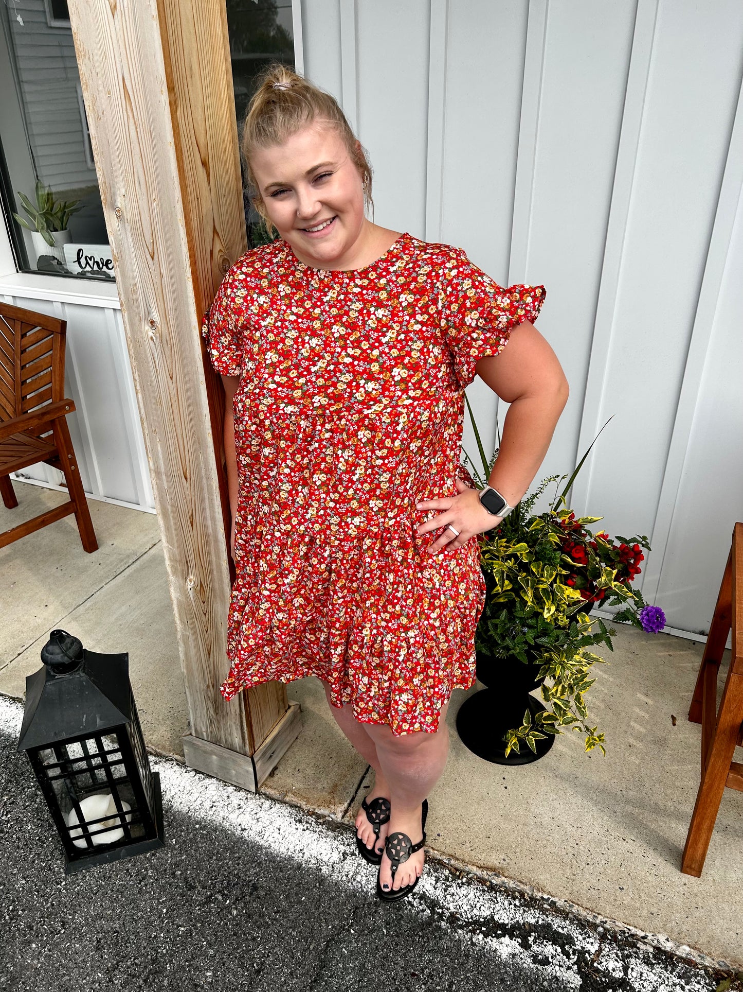 In The Meadow Floral Dress