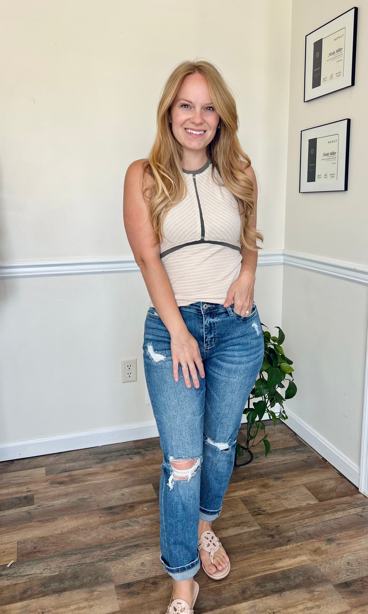 Sticking Around Tank